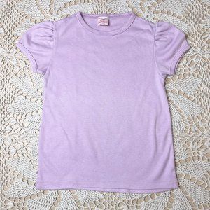 Vintage 1980s Names Girls 10 Years Purple Single Stitch Short Sleeve Shirt